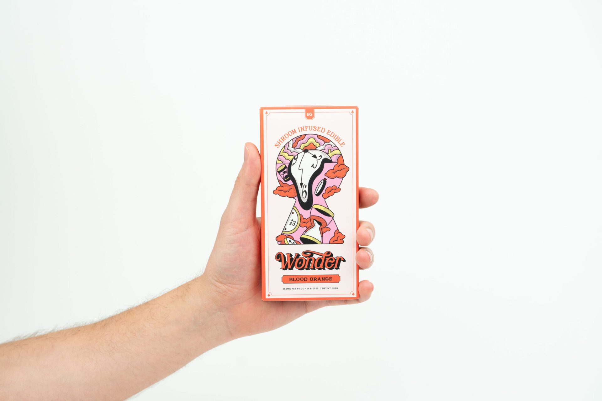 6g Shroom Chocolate – Blood Orange by Wonder 6g Shroom Chocolate – Blood Orange by Wonder - Image 3