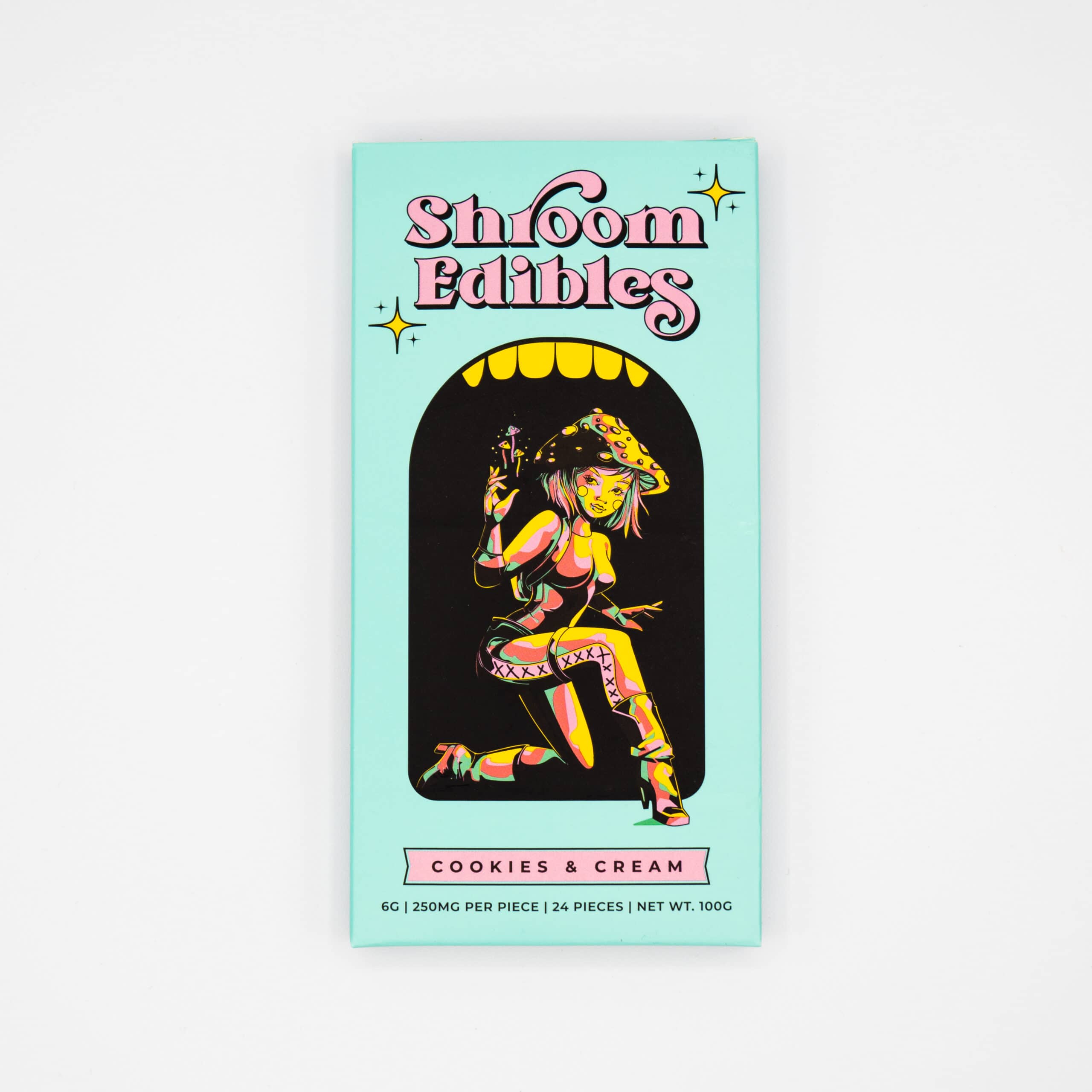 6G Cookies & Cream Chocolate – by Shroom Edibles