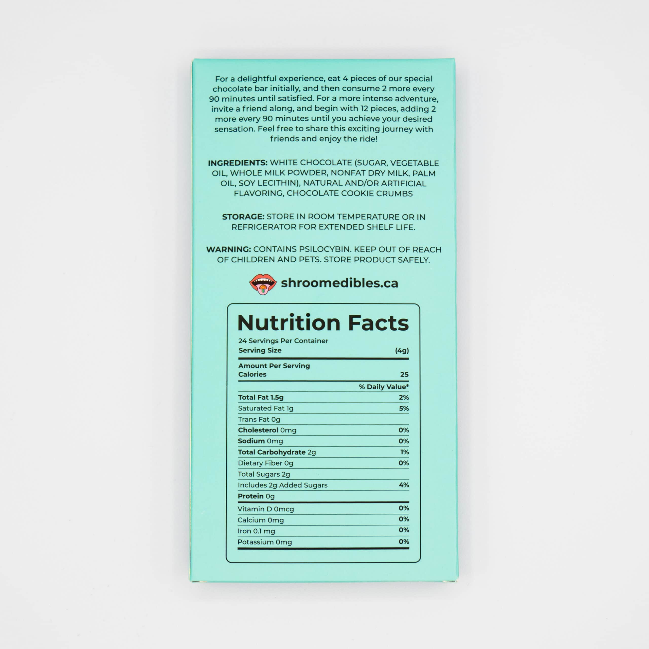 6G Cookies & Cream Chocolate – by Shroom Edibles 6G Cookies & Cream Chocolate – by Shroom Edibles - Image 2