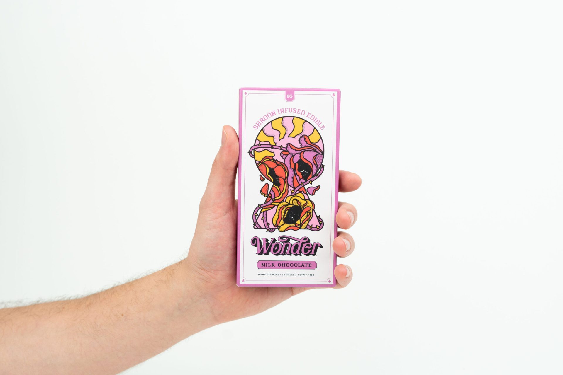 6g Shroom Chocolate – Milk Chocolate by Wonder 6g Shroom Chocolate – Milk Chocolate by Wonder - Image 3