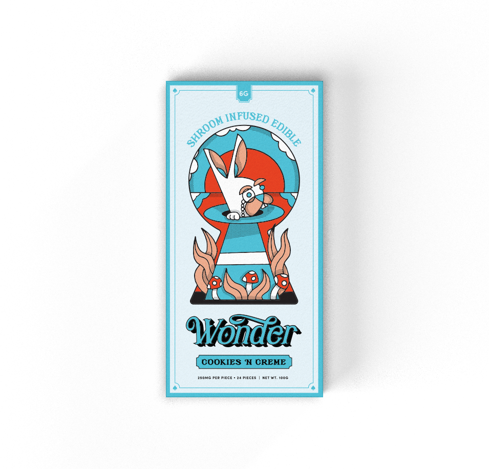 6g Cookies & Cream Shroom Chocolate 6g Cookies & Cream Shroom Chocolate