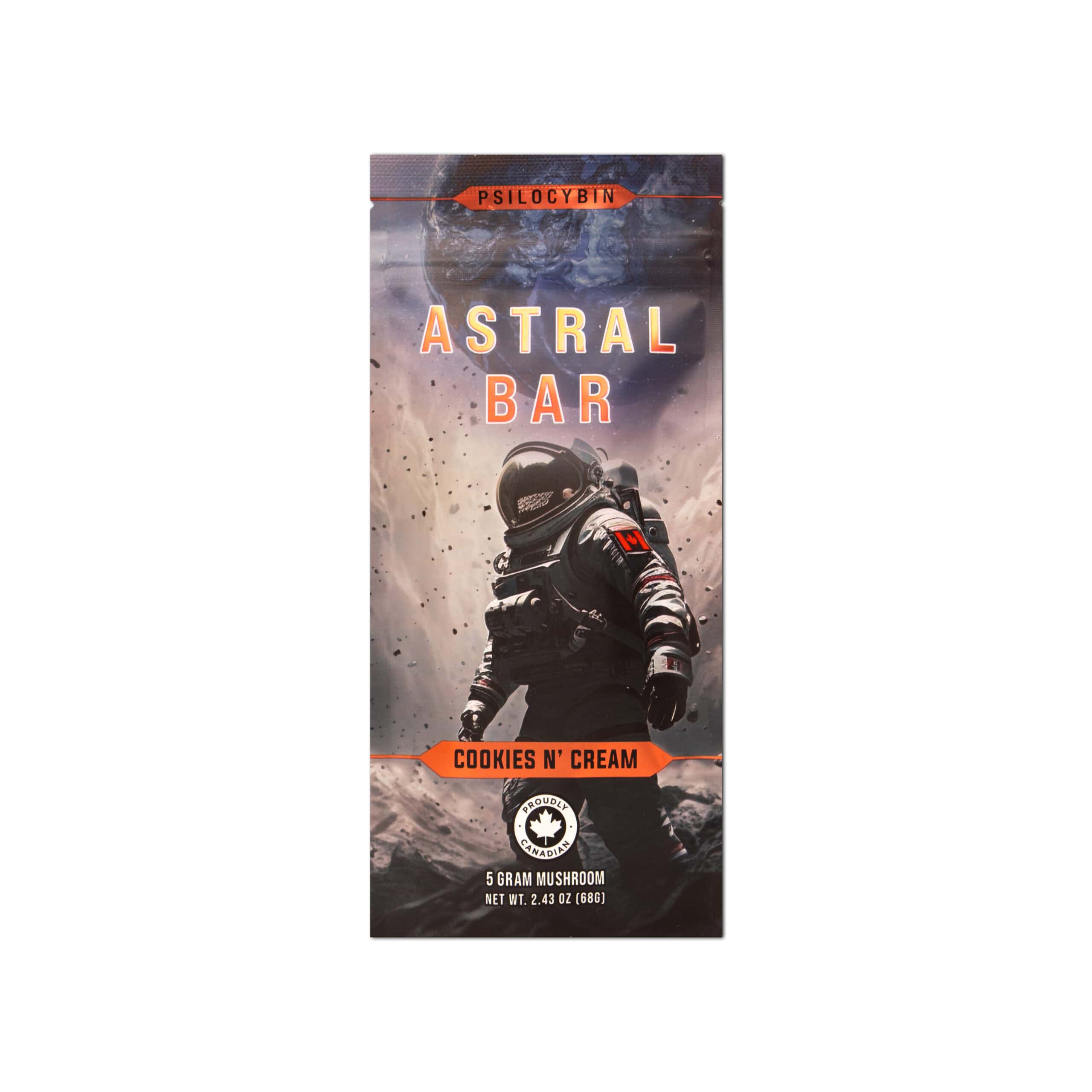 Astral Bars – Cookies N’ Cream – Psilocybin Chocolate 5 G